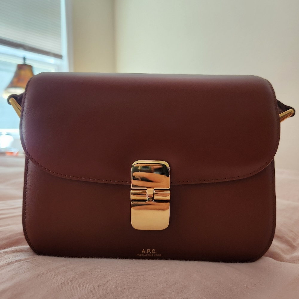 APC Grace Small Bag Noisette